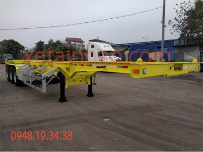 MOOC XƯƠNG 3 TRỤC THƯỜNG 40 FEET CIMC