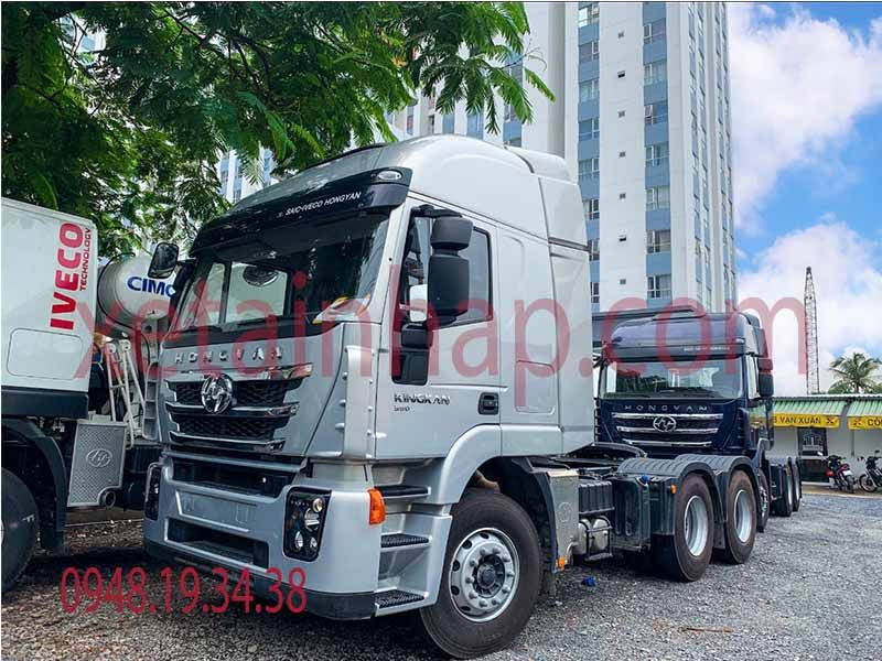 ĐẦU KÉO HONGYAN IVECO 390 HP NÓC CAO CẦU DẦU